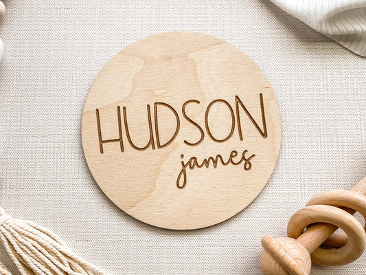 Baby Name Sign, Birth Stats Sign, Baby Name Announcement, Hospital Name Sign, Newborn Name Wood Sign, Baby Shower Gift for Newborn, Keepsake