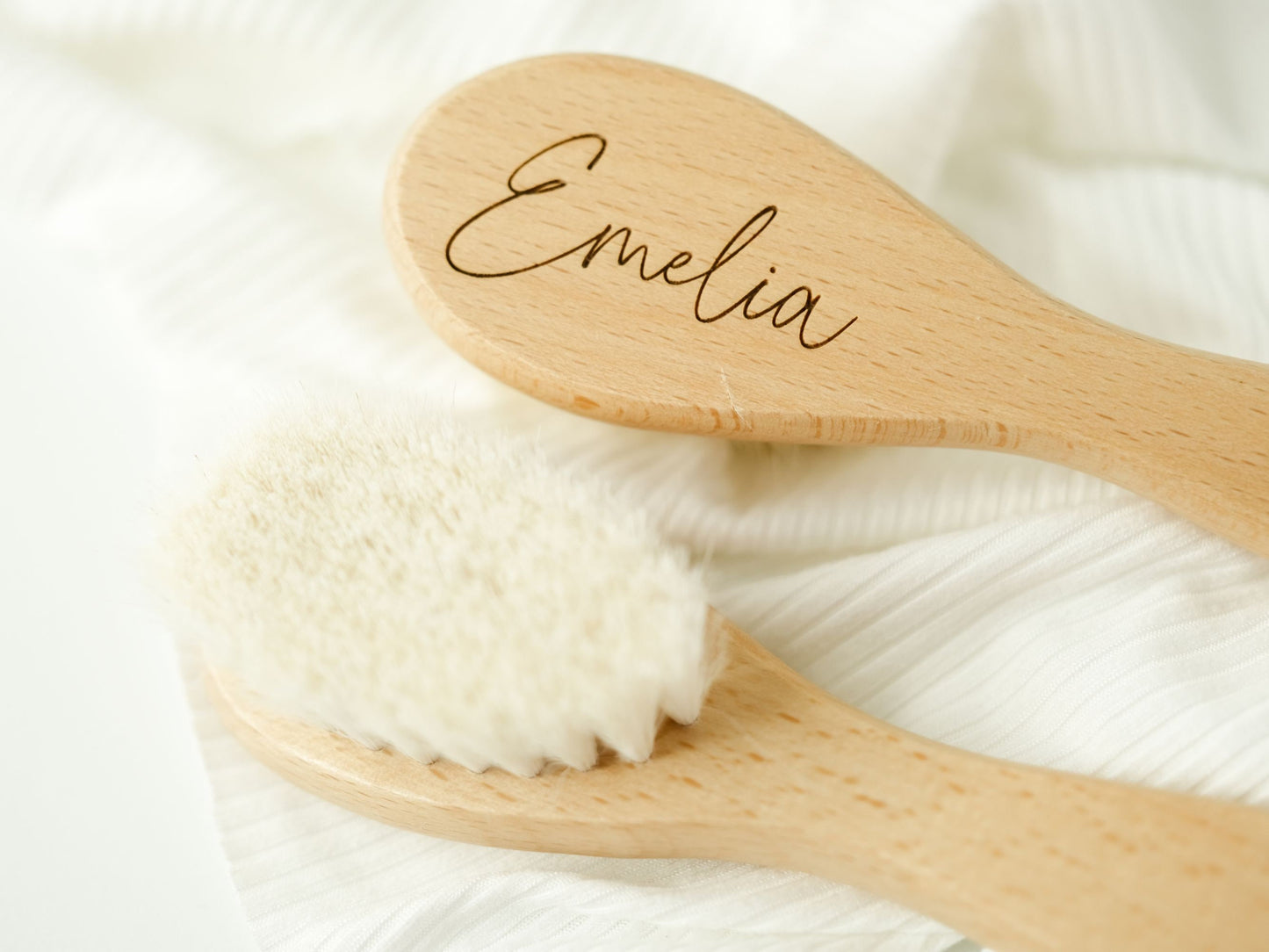 Baby Brush Personalized, Engraved Newborn Hairbrush Gift, Baby Shower Gift for Newborn, Newborn Keepsake, Baby Boy Gift, Baby Girl Gift