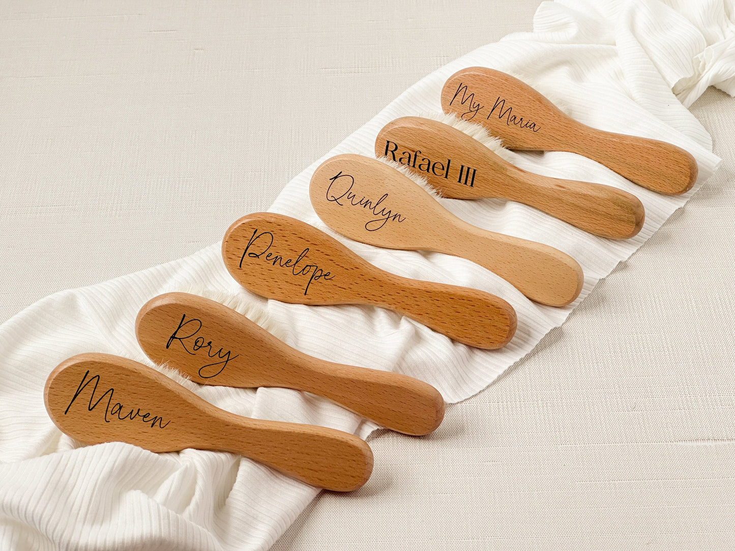 Baby Brush Personalized, Engraved Newborn Hairbrush Gift, Baby Shower Gift for Newborn, Newborn Keepsake, Baby Boy Gift, Baby Girl Gift
